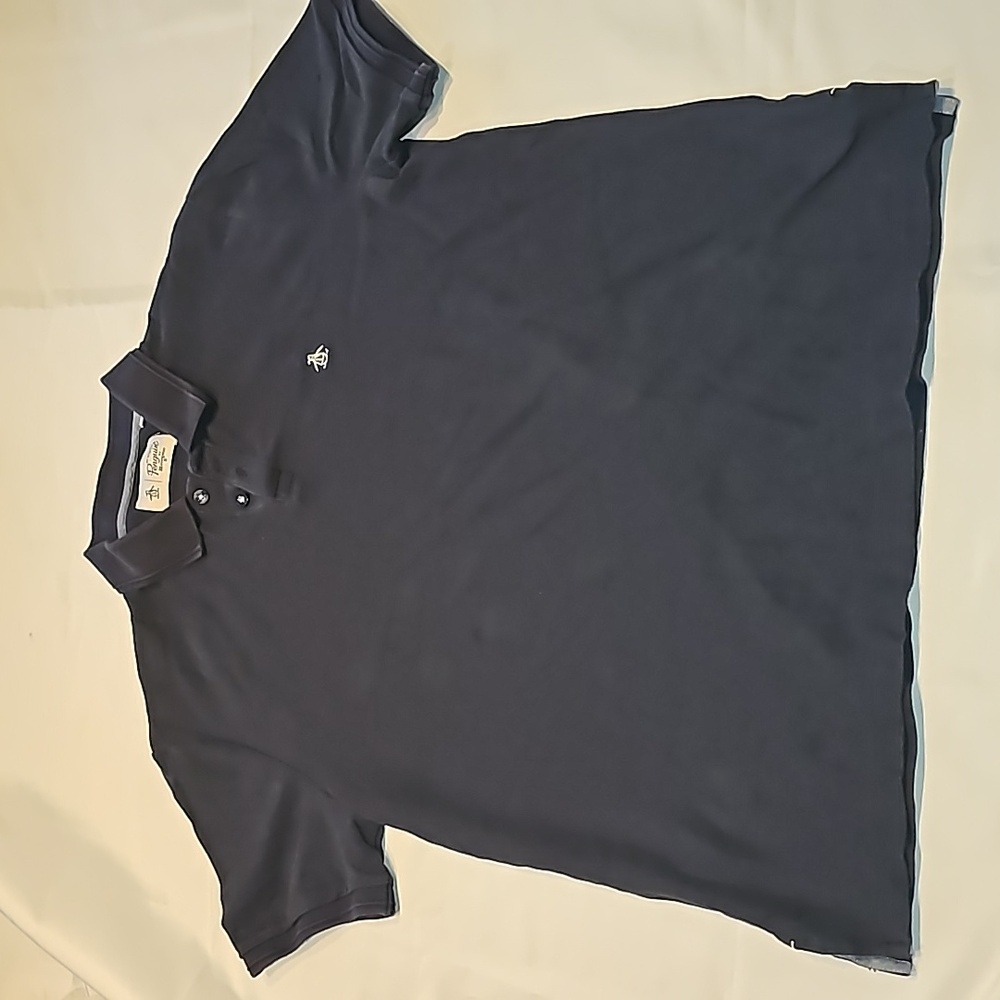 Original Penguin mens size medium.polo style.shirt Blue